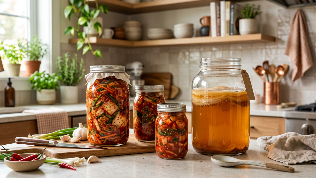 De Fermentatie-Revolutie: Waarom Kimchi en Kombucha de Vlaamse Keuken Veroveren