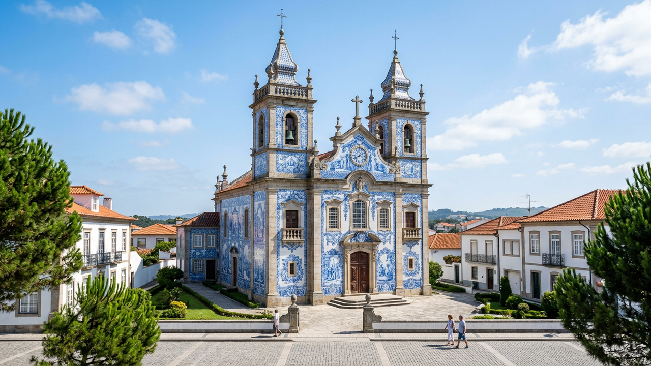 Cortegaça: Het obscure Portugese dorpje dat TikTok verovert met zijn Azulejo-muren