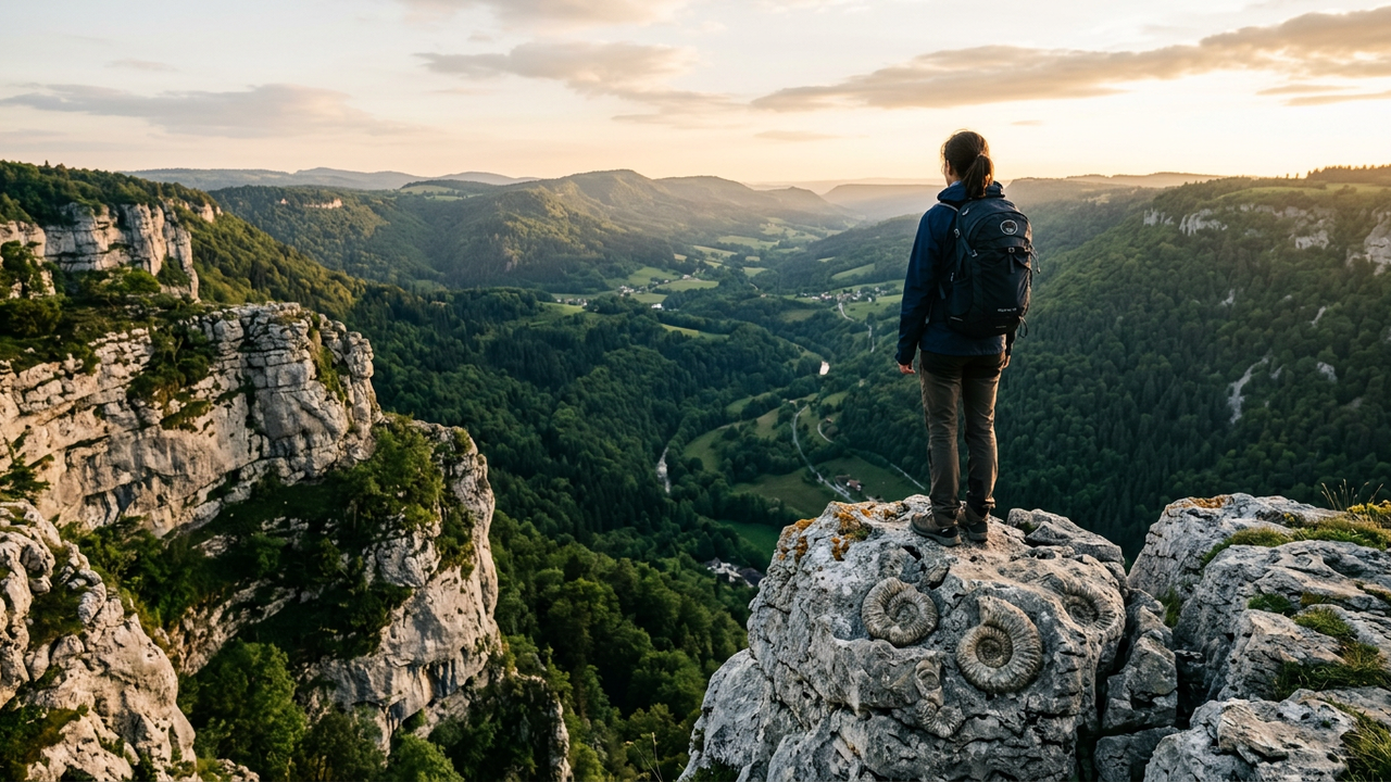 Verborgen parel: Wandelen door de fossielenkliffen van de Jura