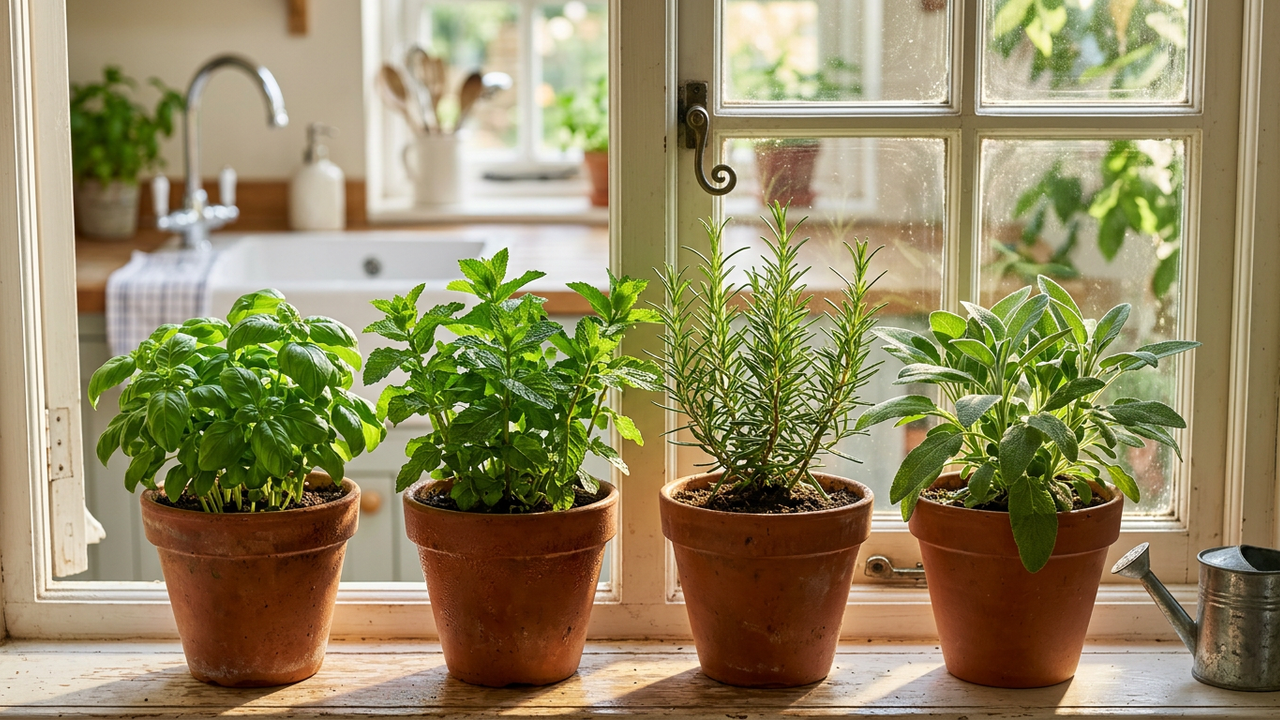 De Vensterbank-Moestuin: Waarom Zelfgekweekte Kruiden de Foodie-Trend van deze Zomer zijn