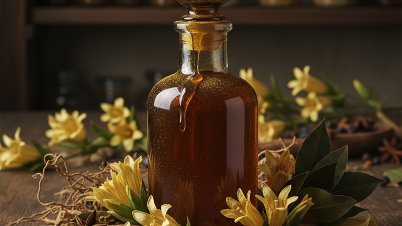 Botanische siropen maken voor alcoholvrije digestieven