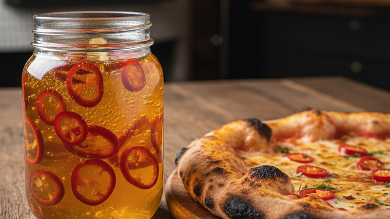 Gefermenteerde honing met chili voor de perfecte pizza