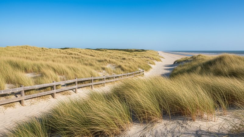 Wist je dat de duinen achter het naaktstrand van Bredene dichtgaan?